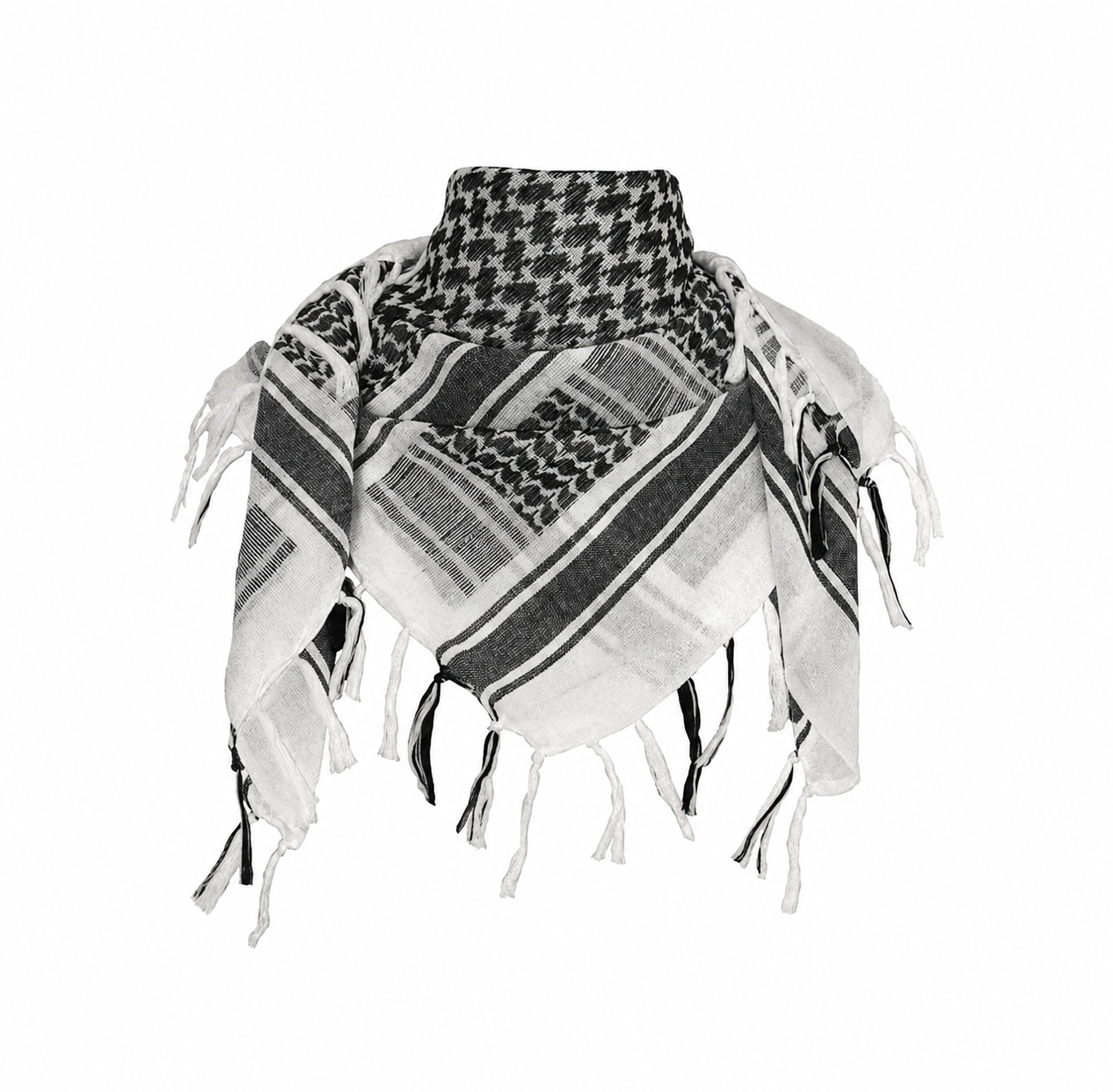 Raymass Premium Arabic Shemagh Scarf Collection – 100% Cotton Keffiyeh for Men & Women | Multiple Colors